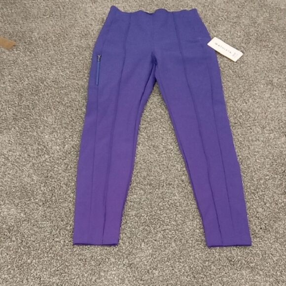 Athleta Glacier Snow Skinny  high waisted purple  Pants style 985570 size 2 NWT - Picture 4 of 5